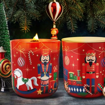 Świeca zapachowa w szkle The Nutcracker 150g with LID\n