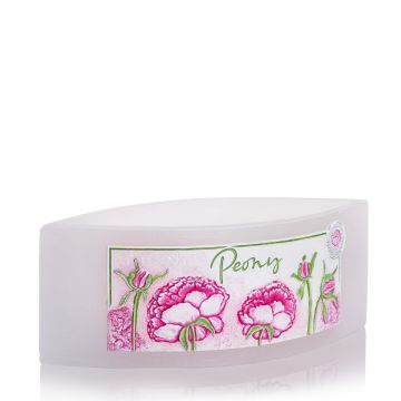 Świeca Peony lampion łezka 265x95 mm Kolor: biały