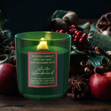 Świeca zapachowa w szkle Winter Wonderland 150 g