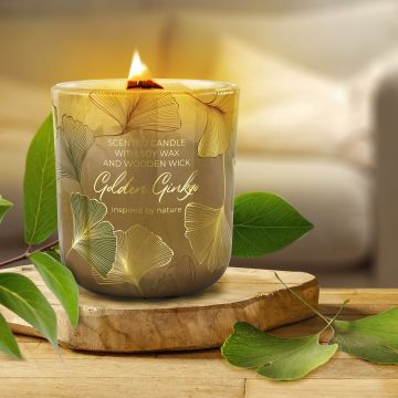 Świeca zapachowa w szkle Golden Ginko 150 g