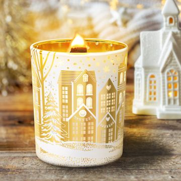 Świeca zapachowa w szkle Winter Town 200 g