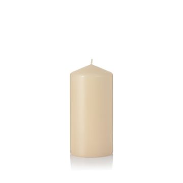 Świeca Classic słupek 70x150 mm Kolor: beżowy