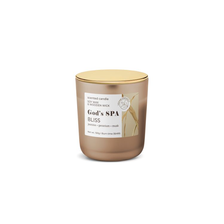 Świeca zapachowa w szkle Gods SPA_BLISS_150g_GOLD_Lid.jpg