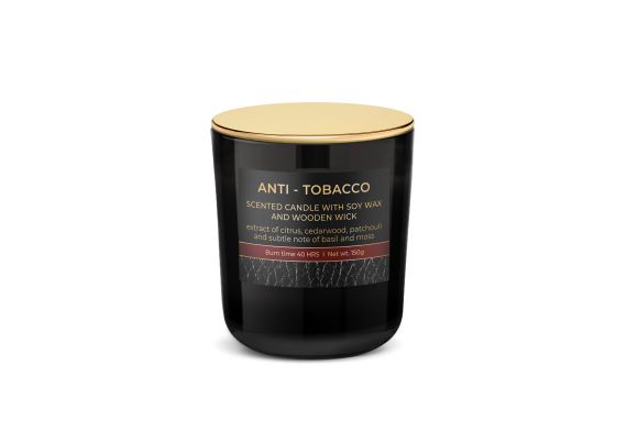Świeca zapachowa w szkle Antitobacco150g_GOLD_Lid.jpg