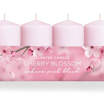 Świeca Zapachowa słupek 40x70 mm cherry blosom