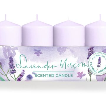 Świeca Zapachowa słupek 40x70 mm lavender